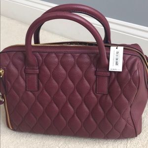 Vera Bradley quilted Marlo Satchel